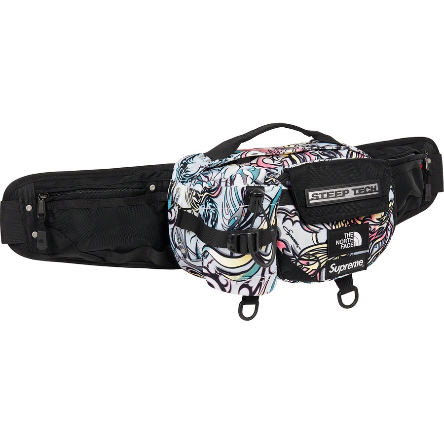 Supreme Supreme The North Face Steep Tech Waist Bag (FW22) - Multicolor Dragon - $118