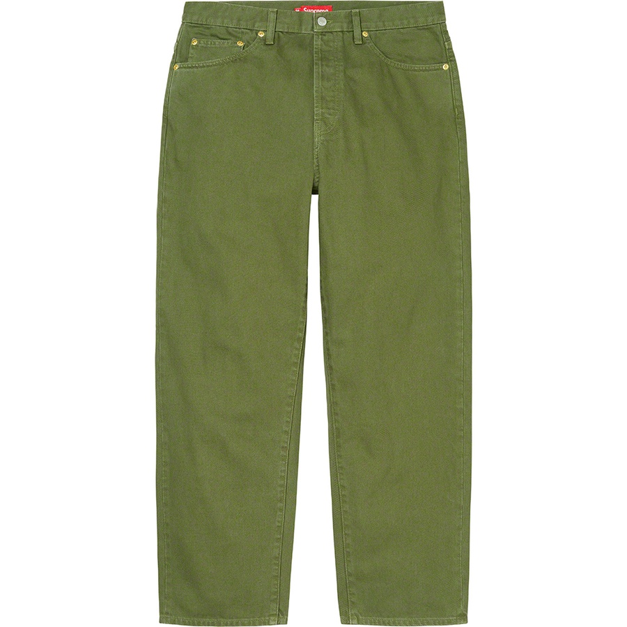 Supreme Baggy Jean (FW22) - Green - $168