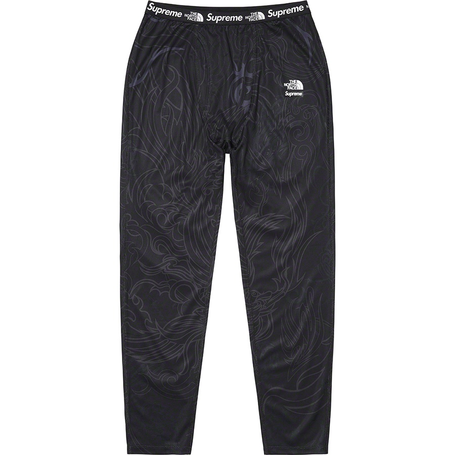 Supreme Supreme The North Face Base Layer Pant (FW22) - Black Dragon - $88