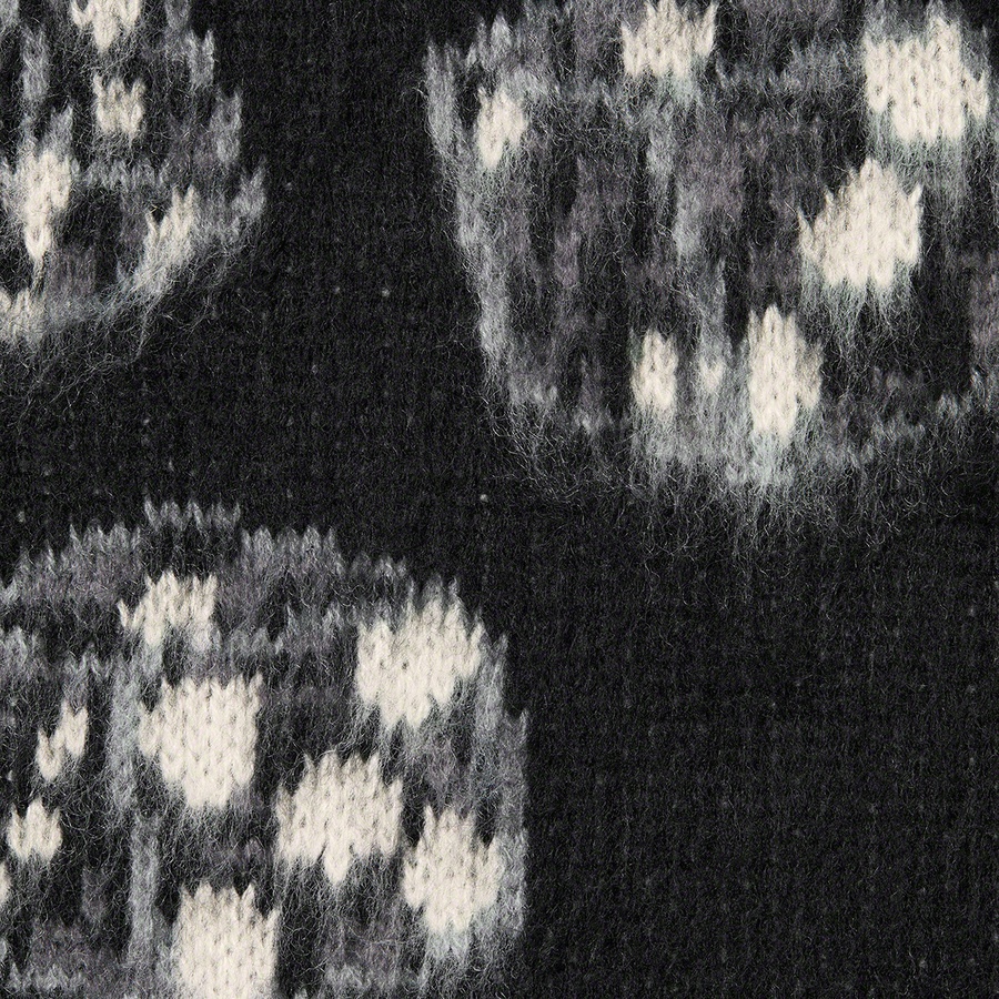 Supreme Dice Sweater (FW22) - Black - $158