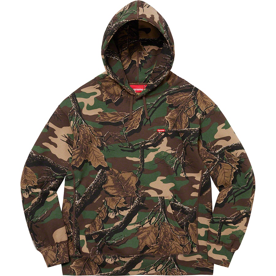 Supreme Small Box Hooded Sweatshirt (FW22) - Branch Woodland Camo - $148