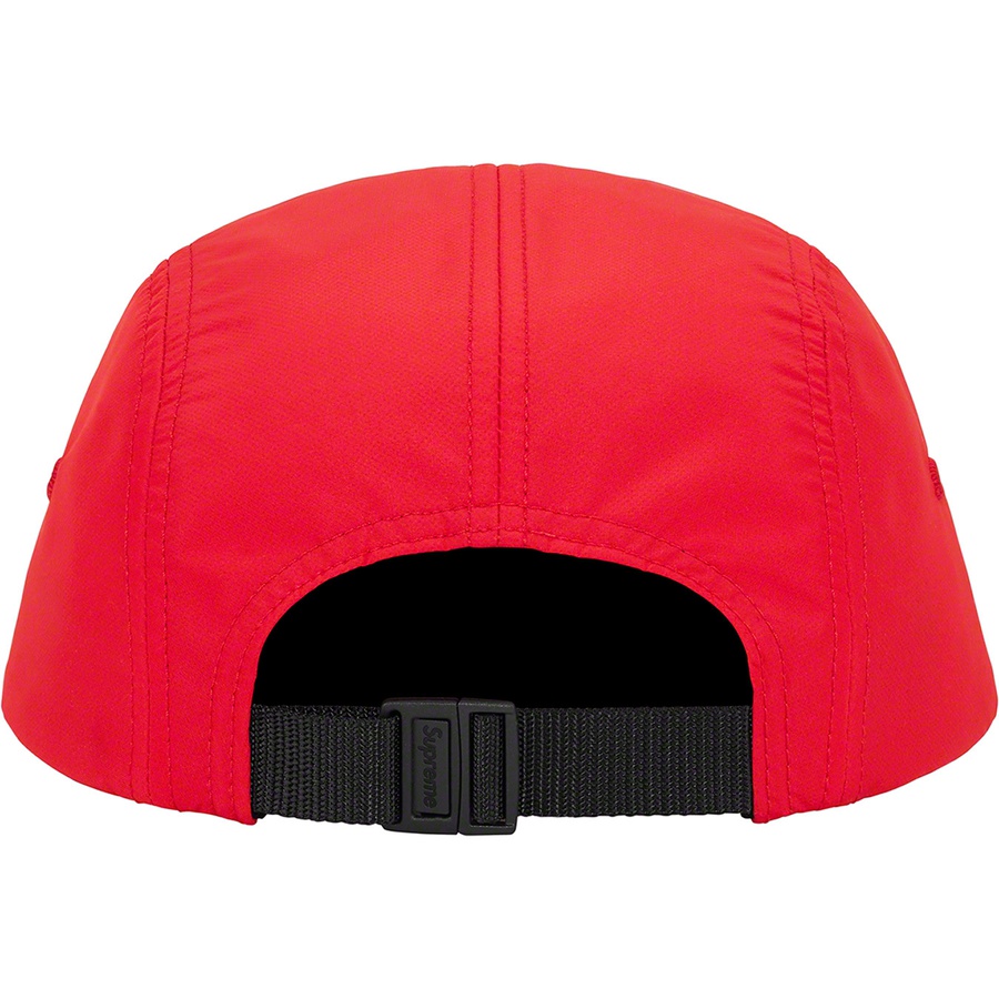 Supreme Reflective Jacquard Logo Camp Cap (FW22) - Red - $58
