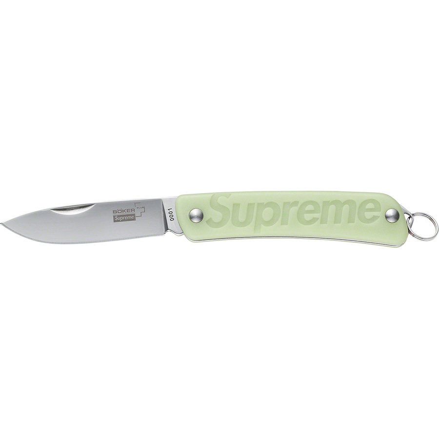 Supreme Supreme Boker Glow-in-the-Dark Keychain Knife (FW22) - Glow-in-the-Dark - $52