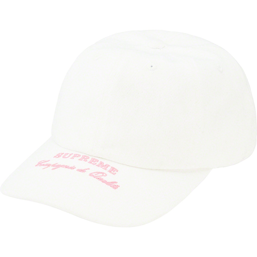 Supreme Qualité 6-Panel (FW22) - White - $48