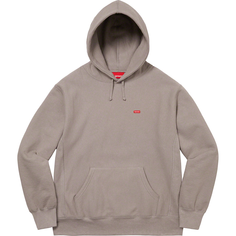Supreme Small Box Hooded Sweatshirt (FW22) - Grey - $148