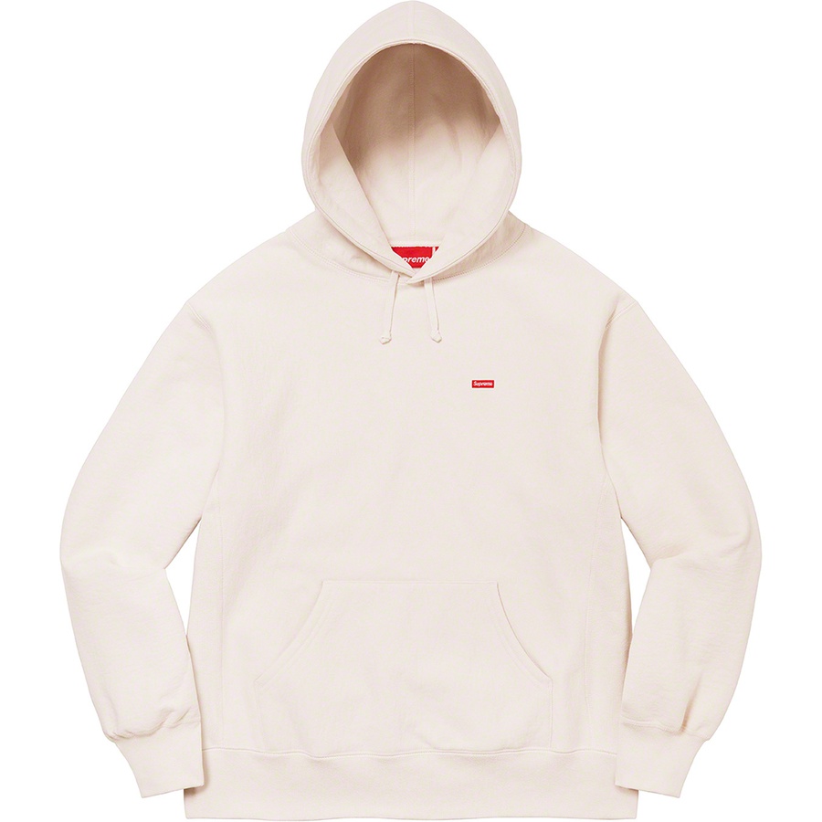 Supreme Small Box Hooded Sweatshirt (FW22) - Clay - $148