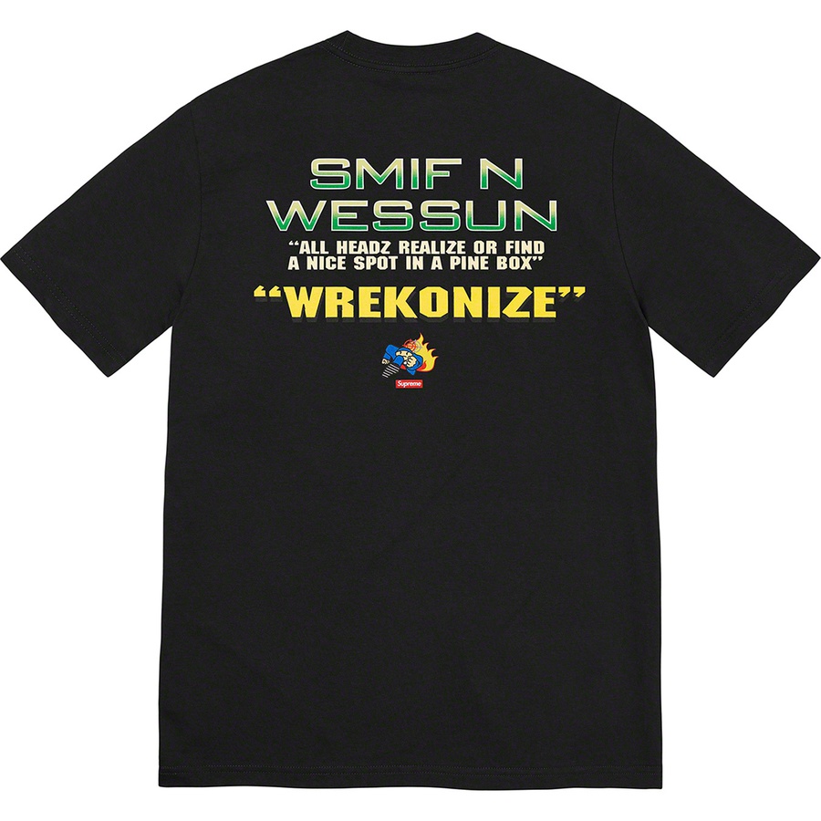 Supreme Dah Shinin' Tee (FW22) - Black - $48