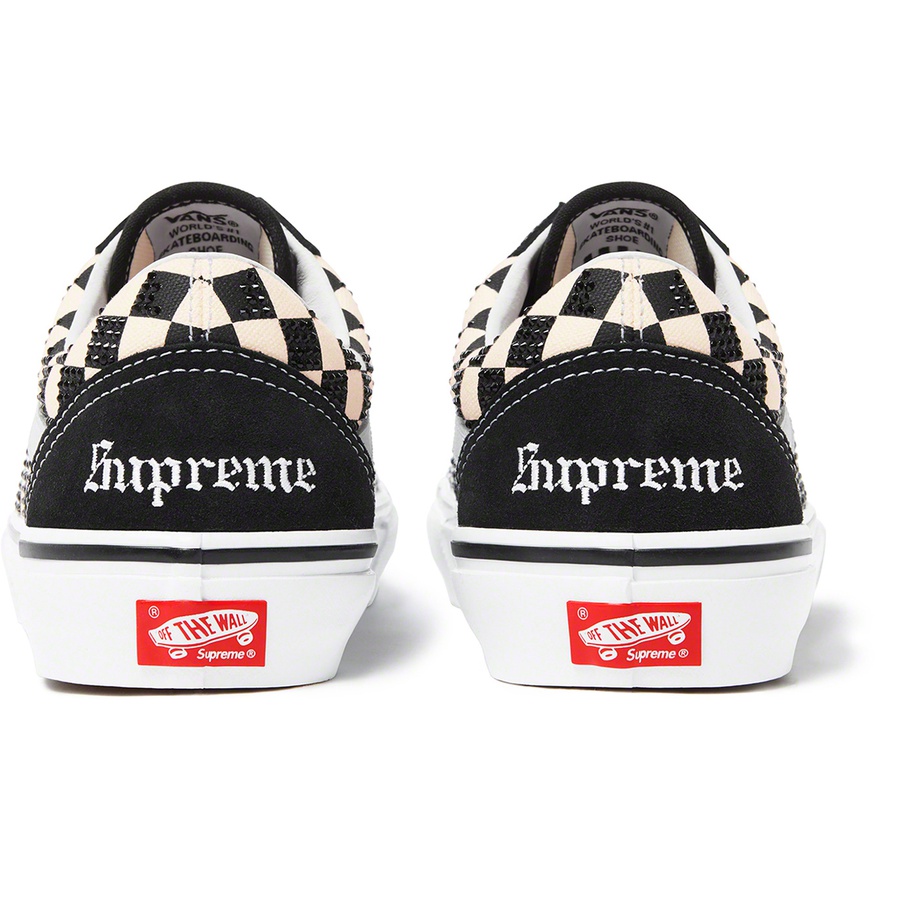 Supreme Supreme Swarovski Vans Old Skool (FW22) - Black - $298