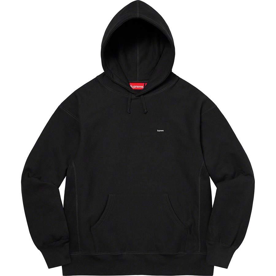 Supreme Small Box Hooded Sweatshirt (FW22) - Black - $148