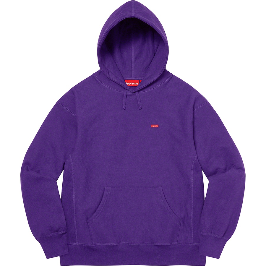 Supreme Small Box Hooded Sweatshirt (FW22) - Purple - $148