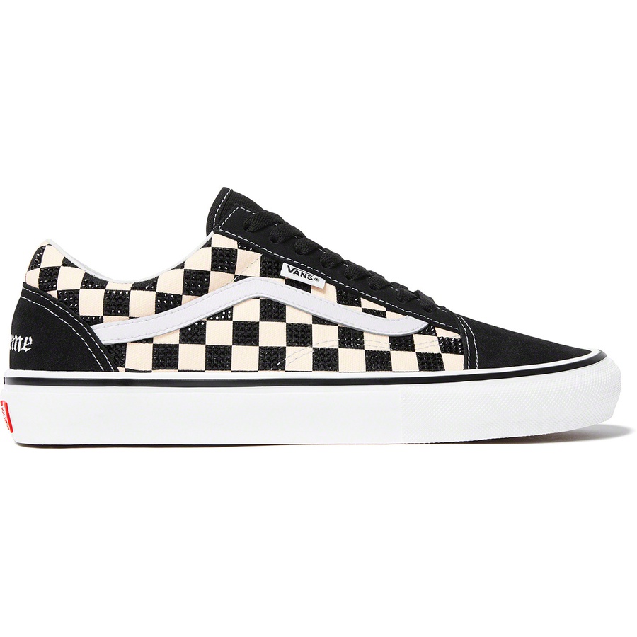 Supreme Supreme Swarovski Vans Old Skool (FW22) - Black - $298