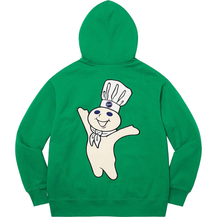 Supreme Doughboy Zip Up Hooded Sweatshirt (FW22) - Green - $178