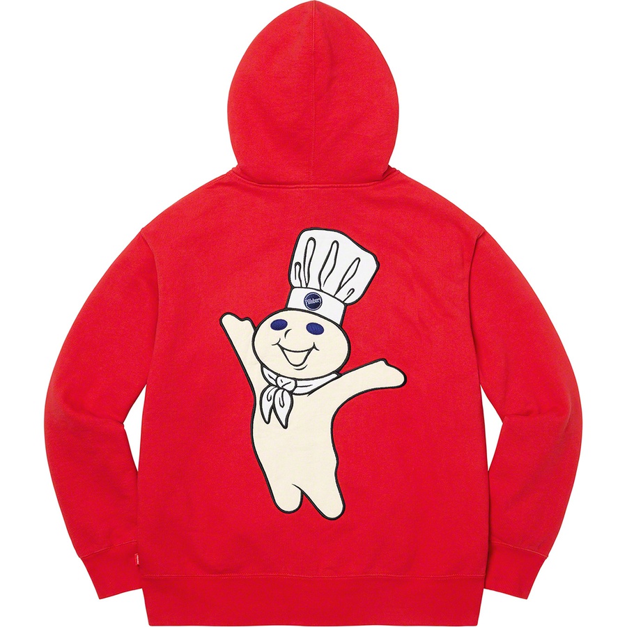 Supreme Doughboy Zip Up Hooded Sweatshirt (FW22) - Red - $178