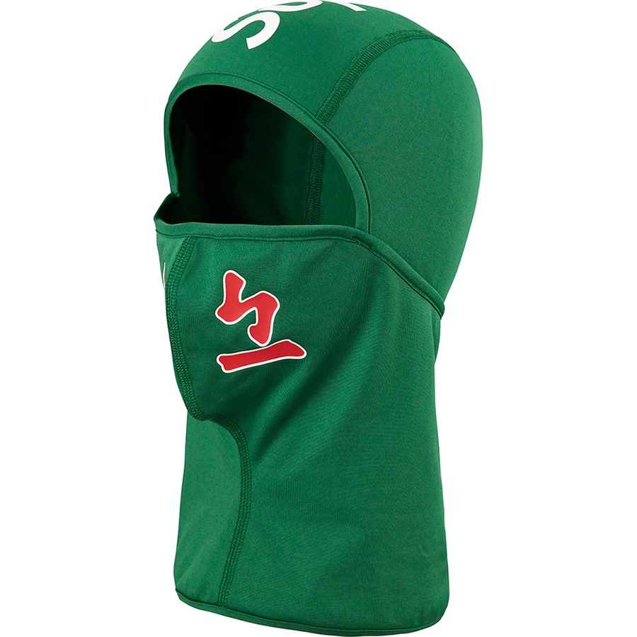 Supreme Supreme MLB Kanji Teams Lightweight Balaclava (FW22) - Light Pine - Braves - $54
