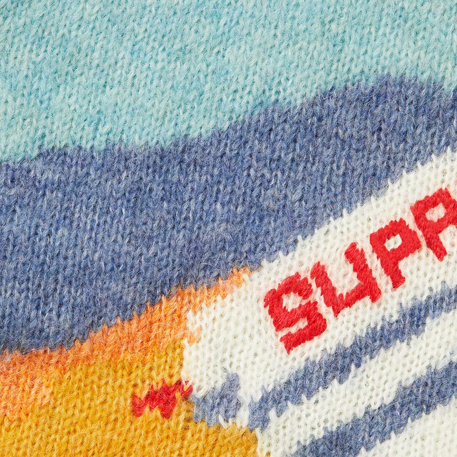 Supreme Rocket Sweater (FW22) - Blue - $198