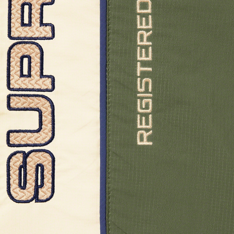 Supreme Paneled Track Pant (FW22) - Olive - $138