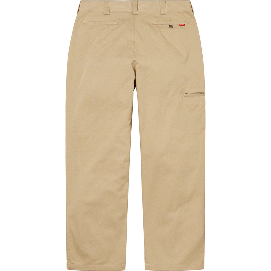 Supreme Work Pant (FW22) - Khaki  - $128