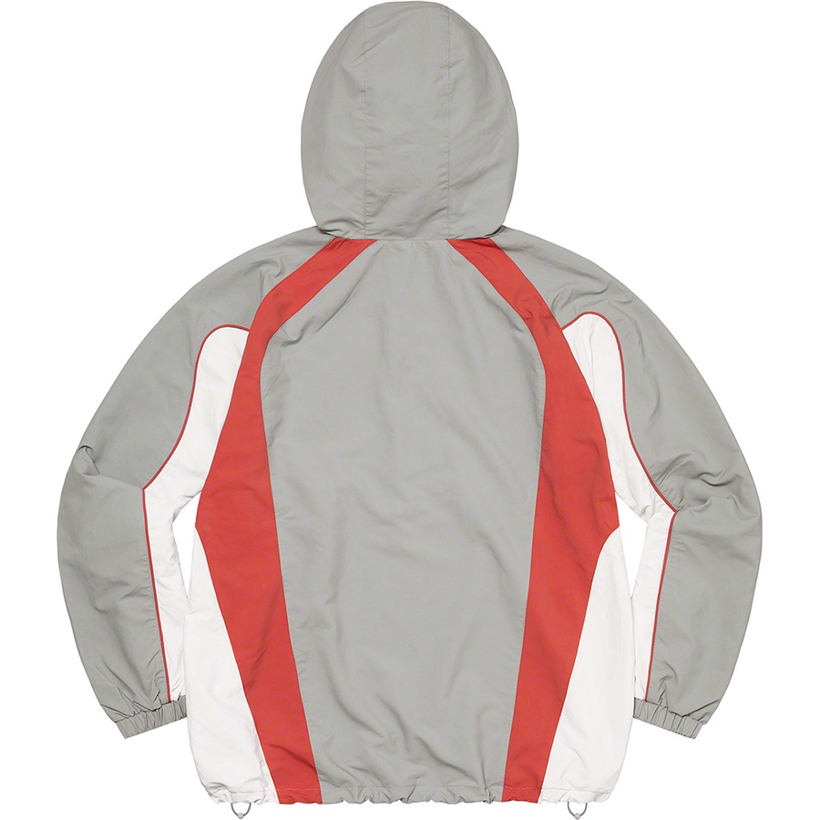 Supreme Paneled Half Zip Pullover (FW22) - Grey - $178
