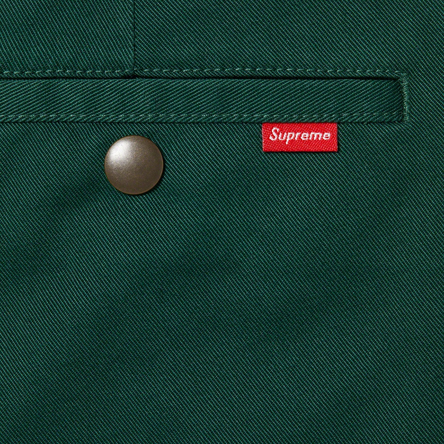 Supreme Work Pant (FW22) - Dark Pine - $128