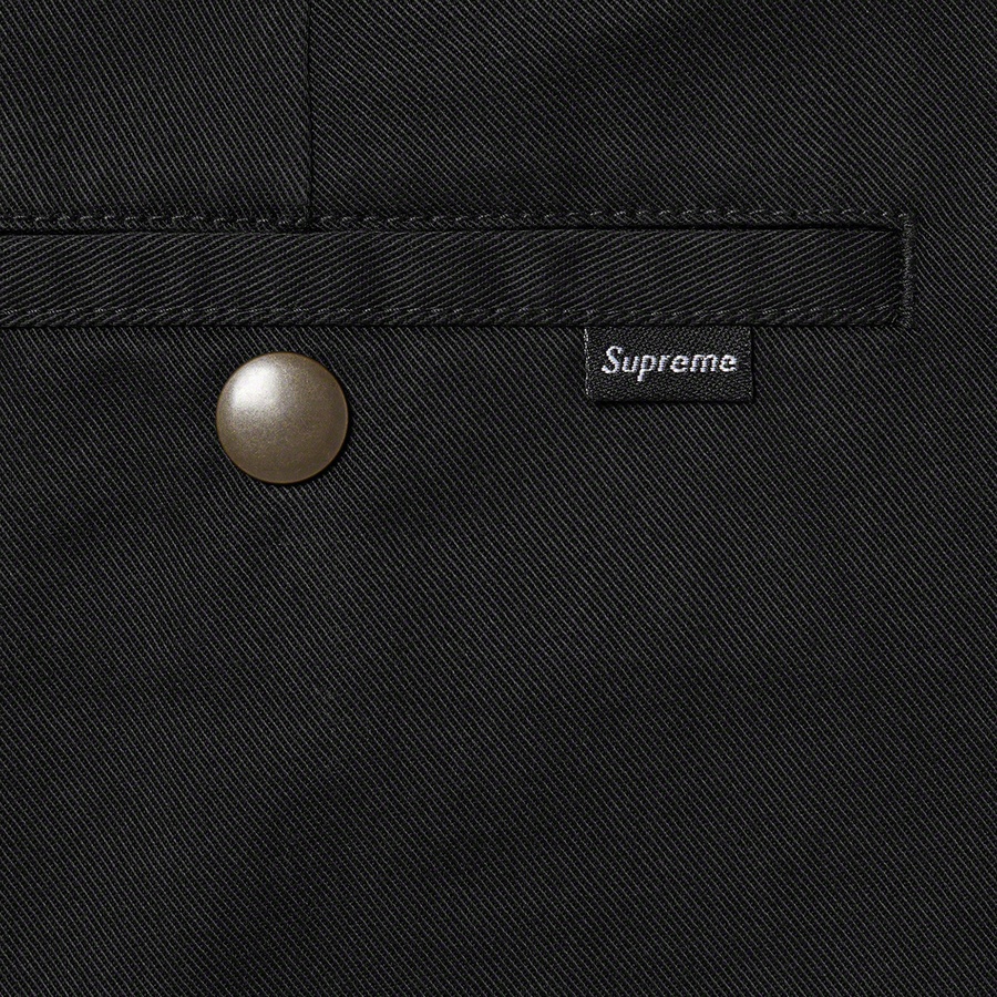 Supreme Work Pant (FW22) - Black - $128