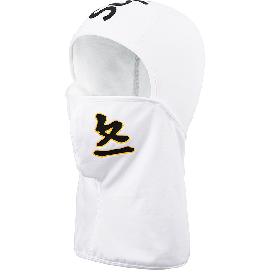 Supreme Supreme MLB Kanji Teams Lightweight Balaclava (FW22) - White - Pirates - $54