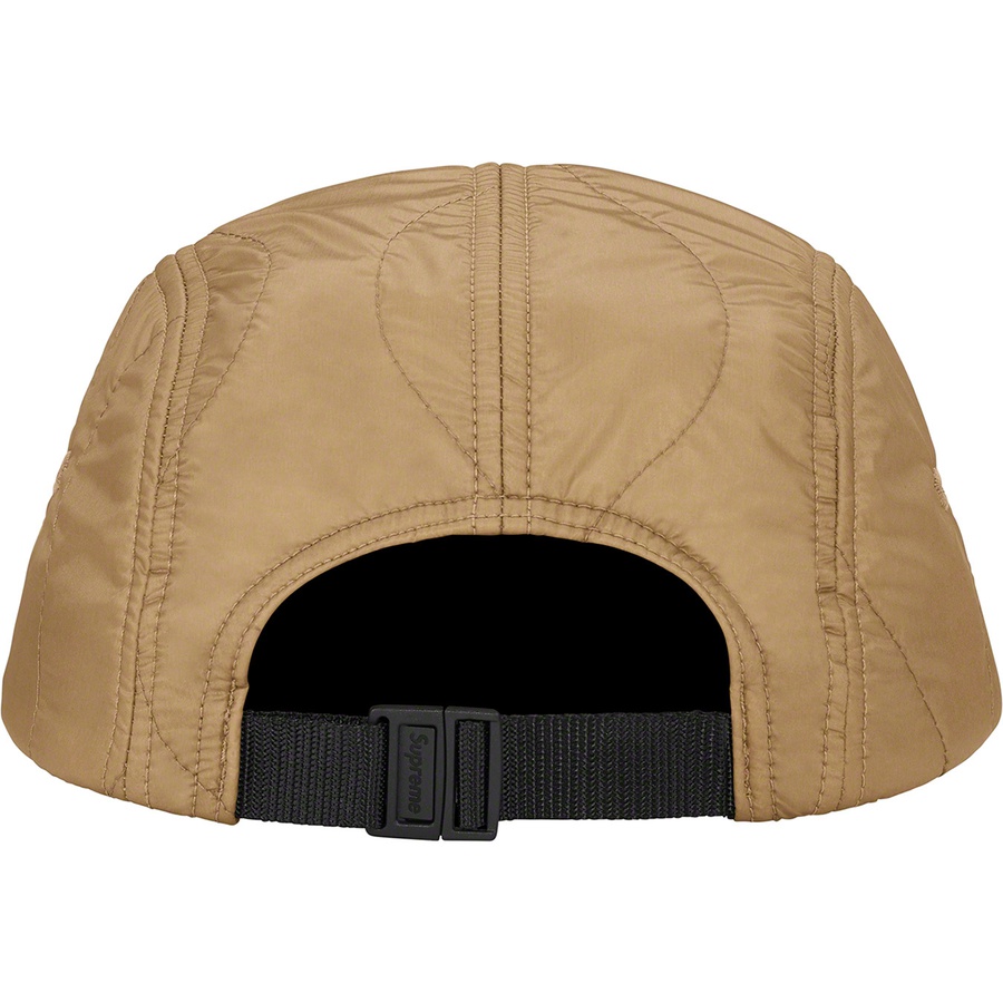 Supreme Quilted Liner Camp Cap (FW22) - Gold - $54