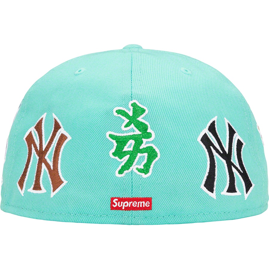 Supreme Supreme New York Yankees™ Kanji New Era (FW22) - Light Aqua - $68
