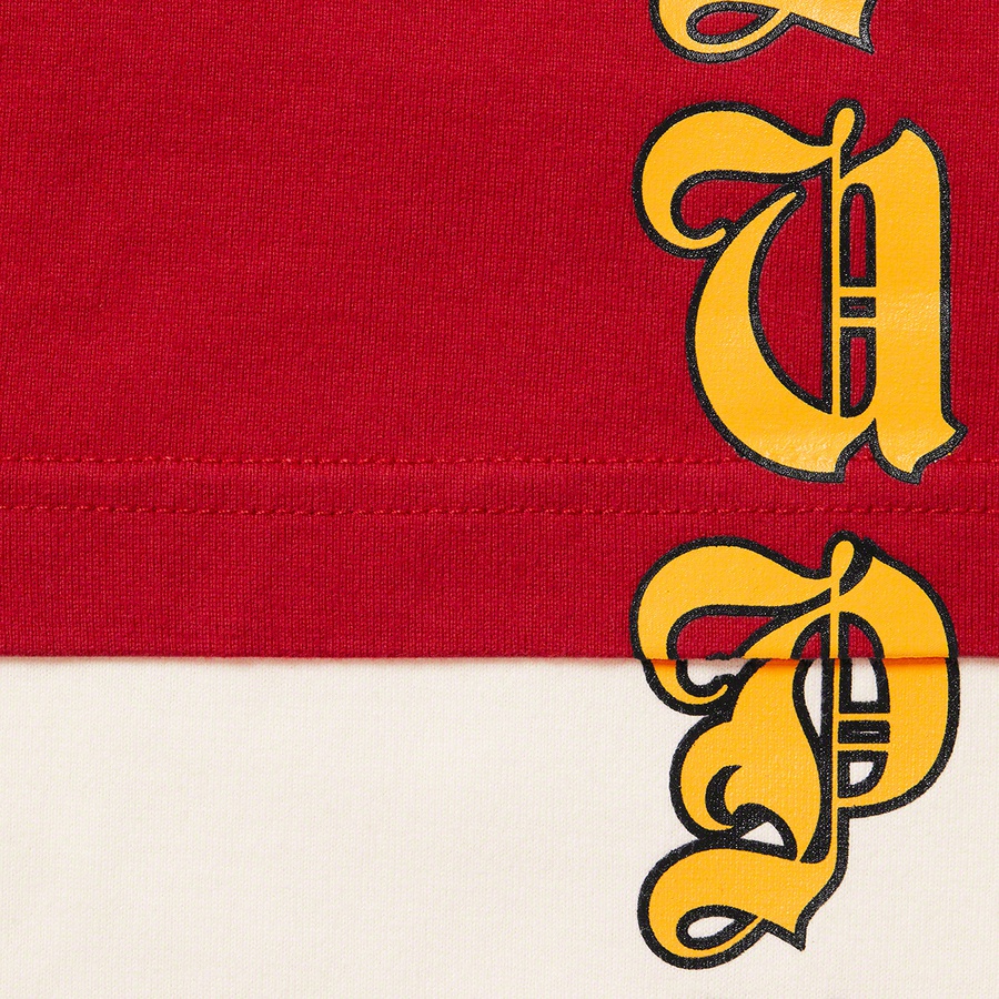 Supreme Layered Hooded L S Top (FW22) - Red - $98