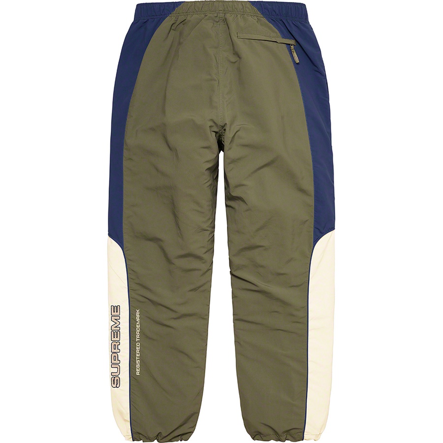 Supreme Paneled Track Pant (FW22) - Olive - $138