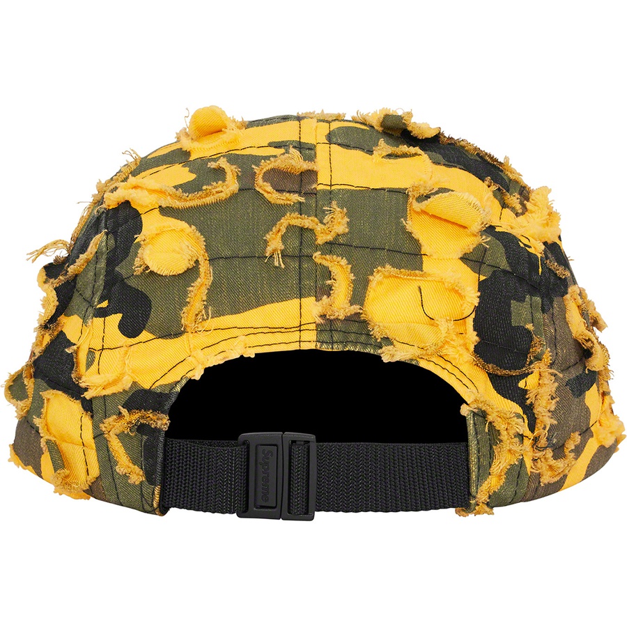 Supreme Supreme Griffin Camp Cap (FW22) - Yellow Camo - $58