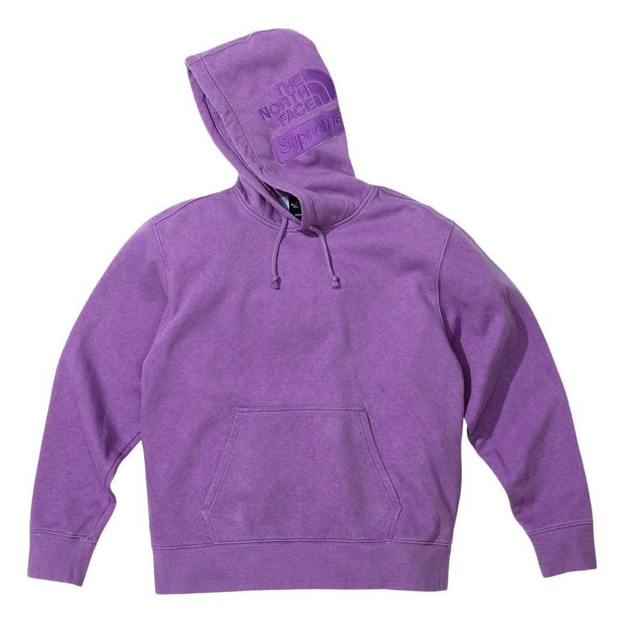 Supreme Supreme The North Face Pigment Printed Hooded Sweatshirt (FW22) - $138