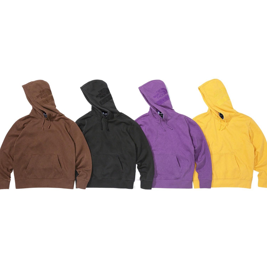 Supreme Supreme The North Face Pigment Printed Hooded Sweatshirt (FW22) - $138