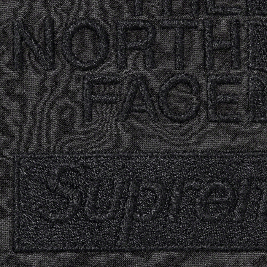 Supreme Supreme The North Face Pigment Printed Hooded Sweatshirt (FW22) - Black - $138
