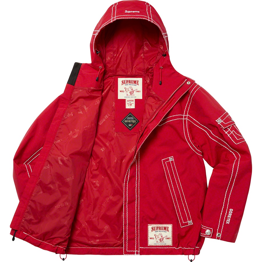 Supreme Supreme True Religion GORE-TEX Shell Jacket (FW22) - Red - $478