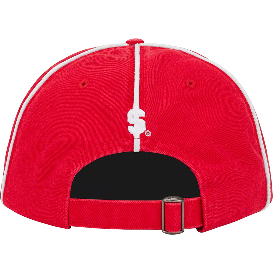 Supreme Piping 6-Panel (FW22) - Red - $48