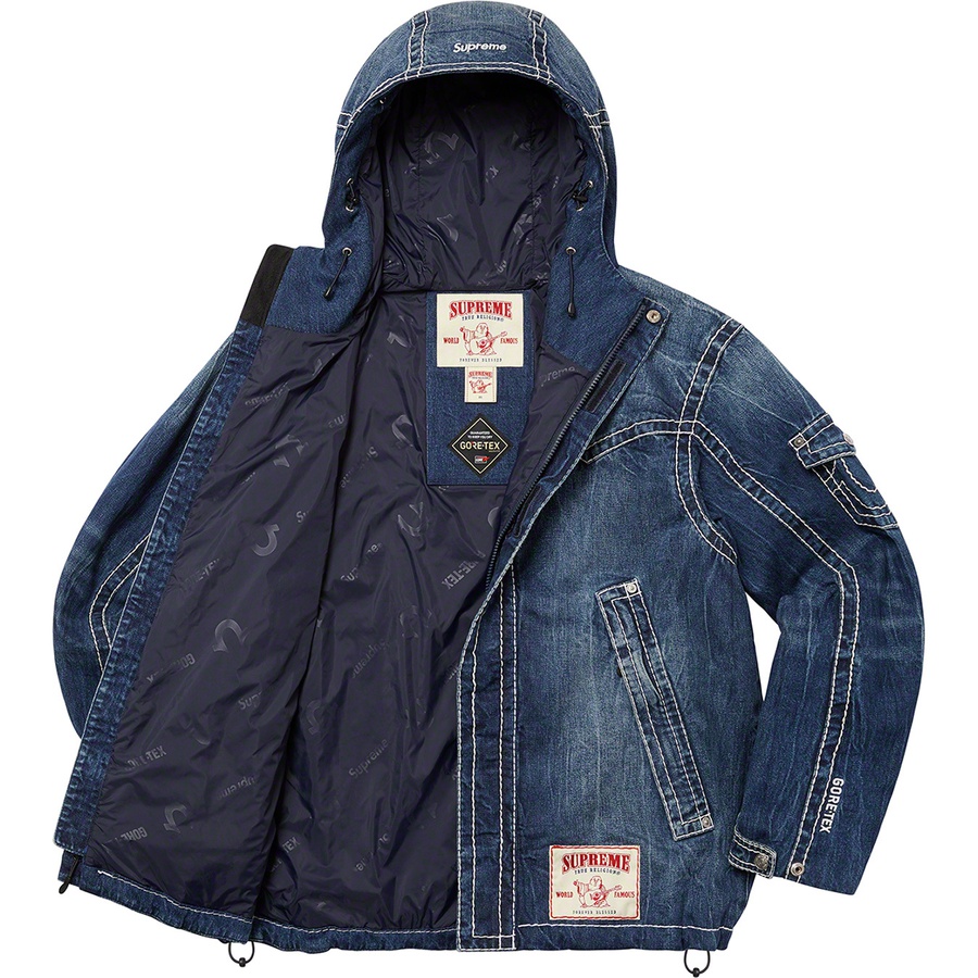 Supreme Supreme True Religion GORE-TEX Shell Jacket (FW22) - Denim - $478