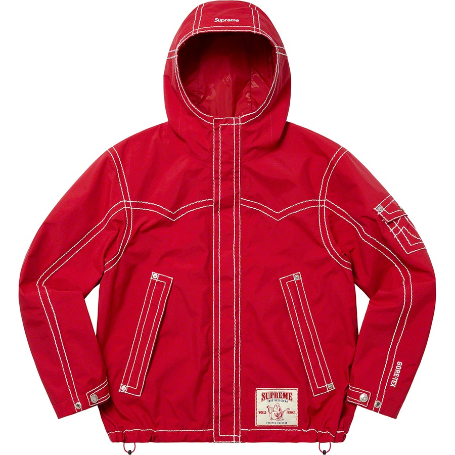 Supreme Supreme True Religion GORE-TEX Shell Jacket (FW22) - Red - $478