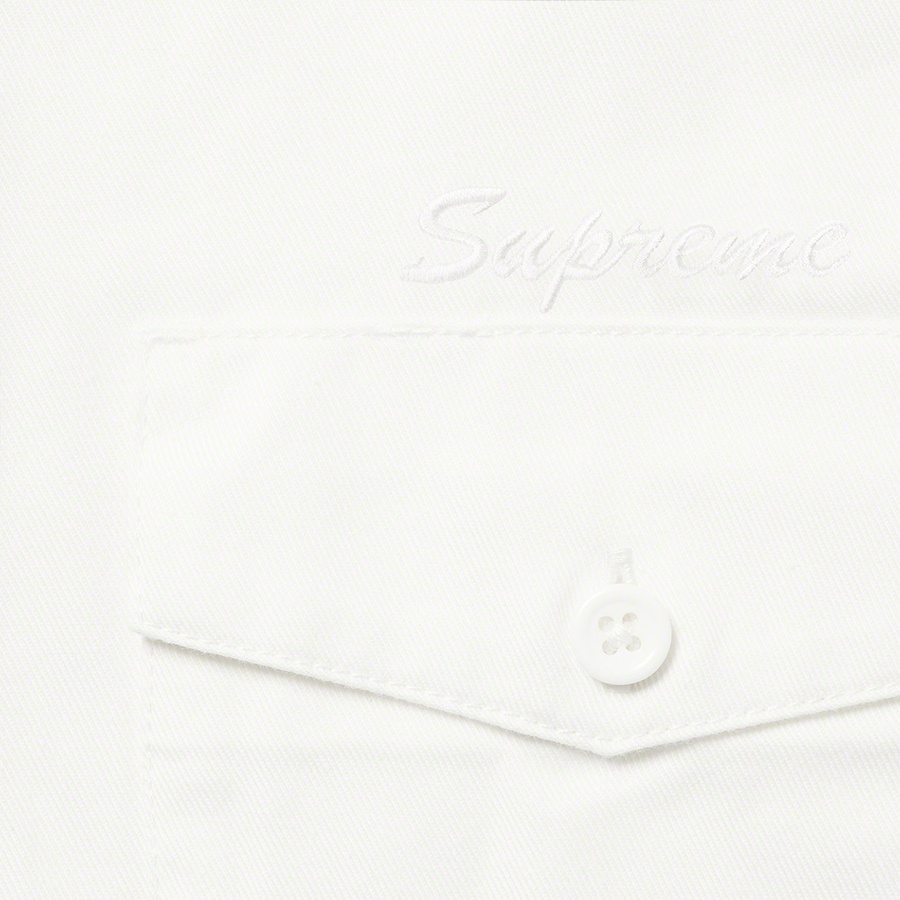 Supreme Raymond Pettibon Work Shirt (FW22) - White - $148