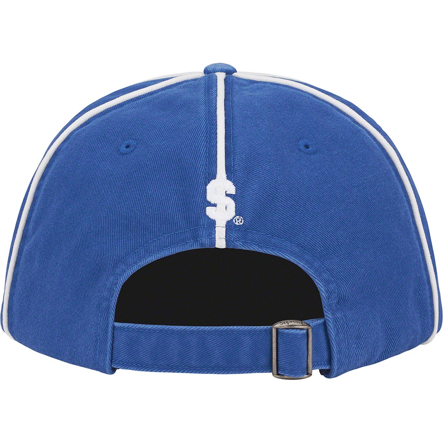 Supreme Piping 6-Panel (FW22) - Blue - $48