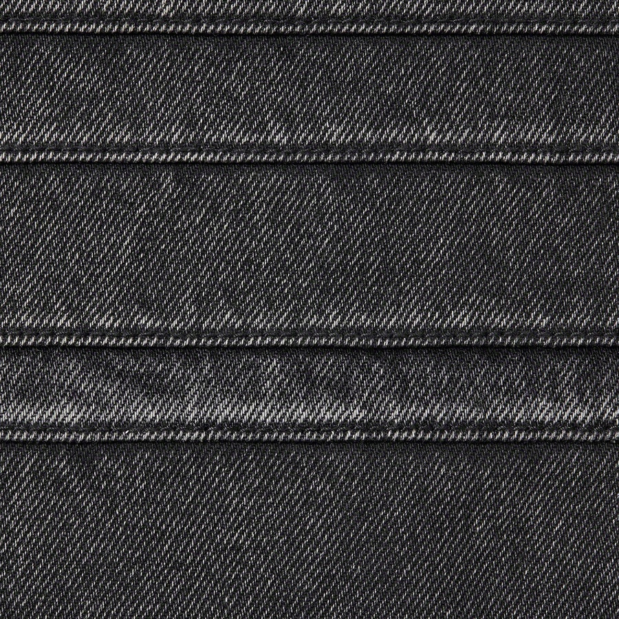 Supreme Layered Jean (FW22) - Black - $228