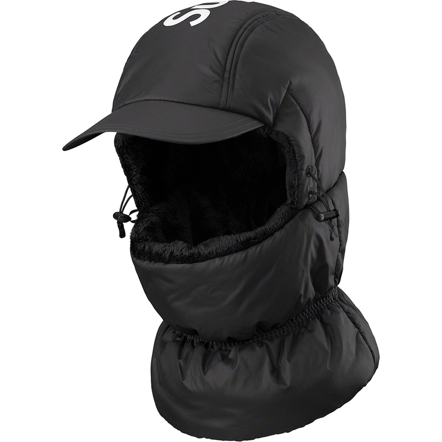 Supreme Cordura Puffer Balaclava (FW22) - Black - $88