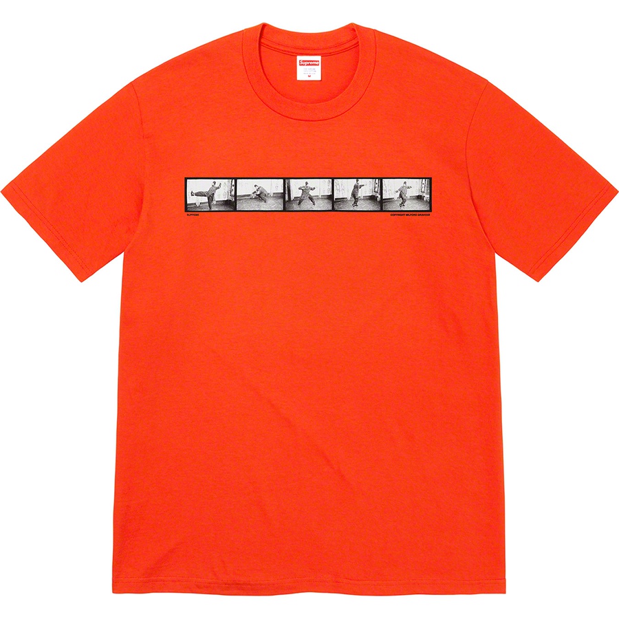 Supreme Milford Graves Tee (FW22) - Tomato - $44