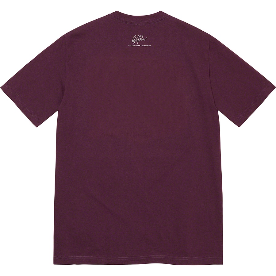 Supreme Dylan Tee (FW22) - Eggplant - $44