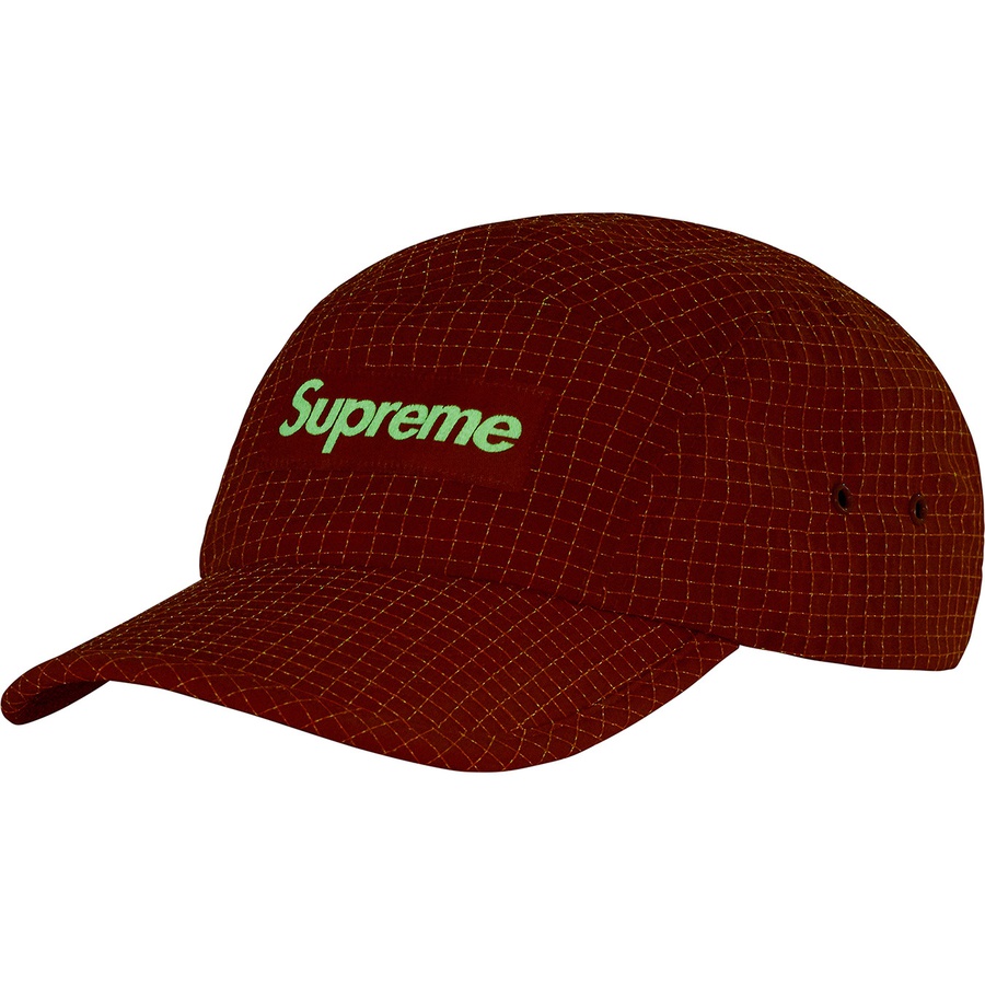 Supreme Glow Ripstop Camp Cap (FW22) - Orange - $54