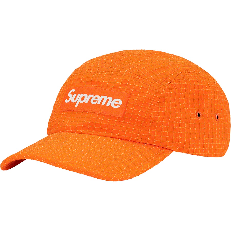 Supreme Glow Ripstop Camp Cap (FW22) - Orange - $54