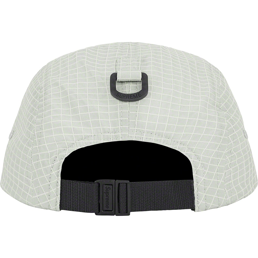 Supreme Glow Ripstop Camp Cap (FW22) - Grey - $54