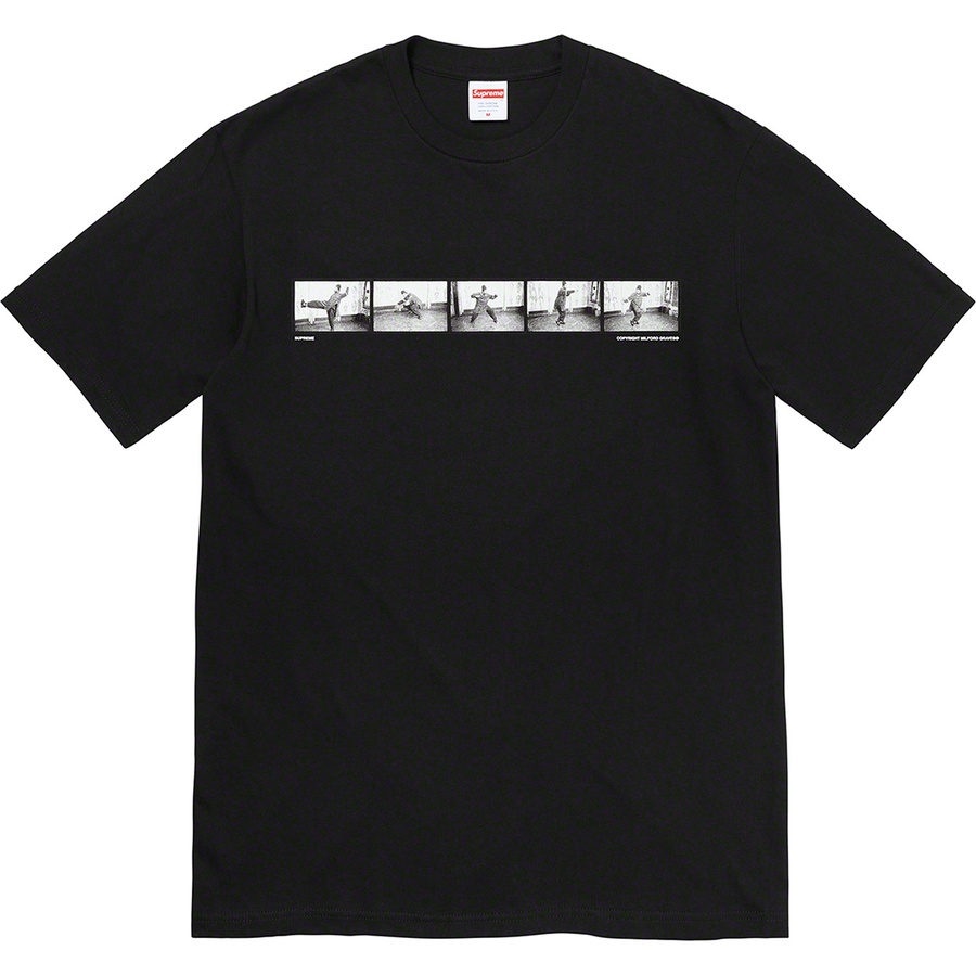 Supreme Milford Graves Tee (FW22) - Black - $44