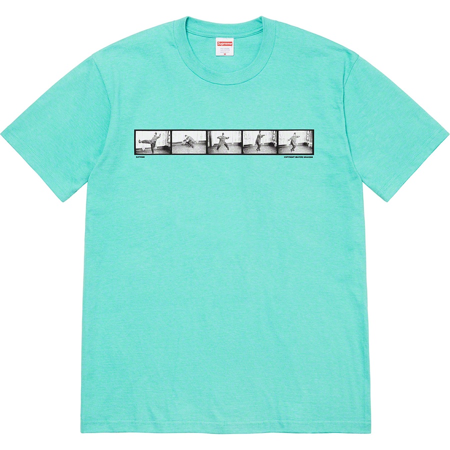 Supreme Milford Graves Tee (FW22) - Teal - $44