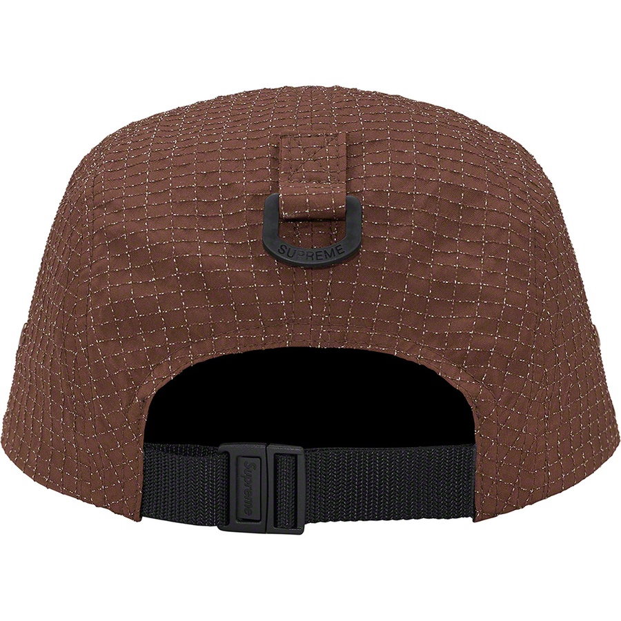 Supreme Glow Ripstop Camp Cap (FW22) - Brown - $54