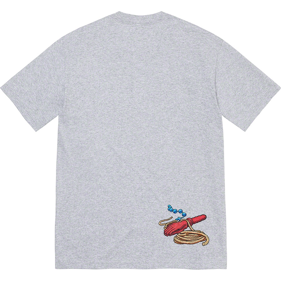 Supreme Nuns Tee (FW22) - Heather Grey - $40